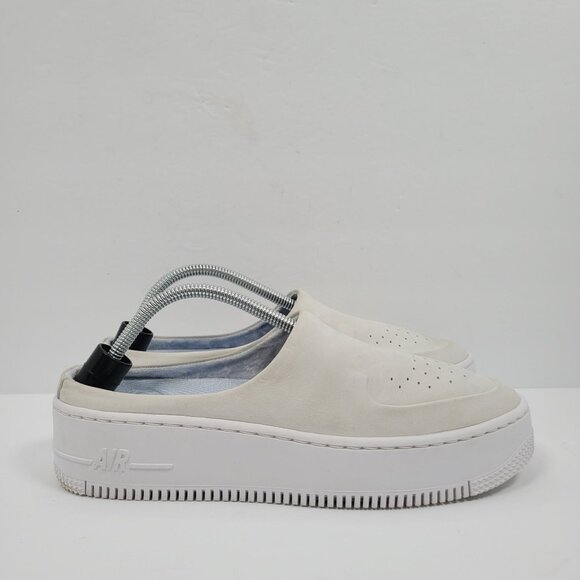 Nike AF1 Shoes - Nike AF1 Lover XX Women's Off White Light Silver Shoes AO1523-100 US Size 9.5